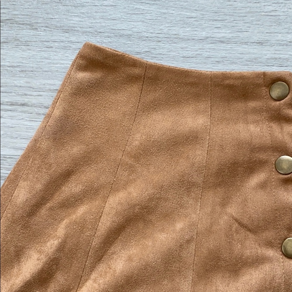 Altar’d State Tan Skater Skirt - Picture 7 of 7
